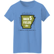 Load image into Gallery viewer, Back 5 Fields G500L Ladies' T-Shirt