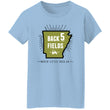 Load image into Gallery viewer, Back 5 Fields G500L Ladies' T-Shirt
