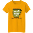 Load image into Gallery viewer, Back 5 Fields G500L Ladies' T-Shirt