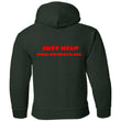 Load image into Gallery viewer, The Van (Red) G185B Youth Pullover Hoodie