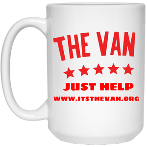 The Van Red Logo White Mug