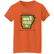 Load image into Gallery viewer, Back 5 Fields G500L Ladies' T-Shirt