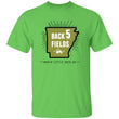 Load image into Gallery viewer, Back 5 Fields G500B Youth 100% Cotton T-Shirt