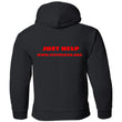 Load image into Gallery viewer, The Van (Red) G185B Youth Pullover Hoodie