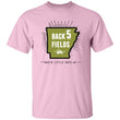 Load image into Gallery viewer, Back 5 Fields G500B Youth 100% Cotton T-Shirt