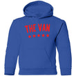 Load image into Gallery viewer, The Van (Red) G185B Youth Pullover Hoodie
