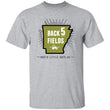 Load image into Gallery viewer, Back 5 Fields G500B Youth 100% Cotton T-Shirt