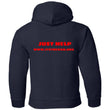 Load image into Gallery viewer, The Van (Red) G185B Youth Pullover Hoodie