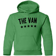 Load image into Gallery viewer, The Van (Black) G185B Youth Pullover Hoodie