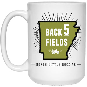 Back 5 Fields Mug