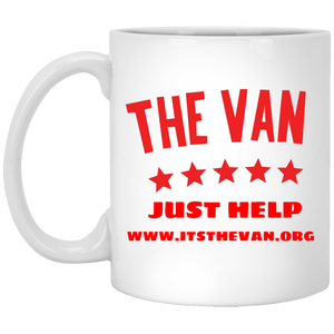 The Van Red Logo White Mug