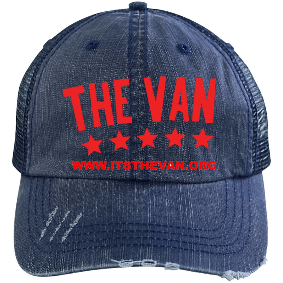 The Van 6990 Distressed Unstructured Trucker Cap – It's The Van