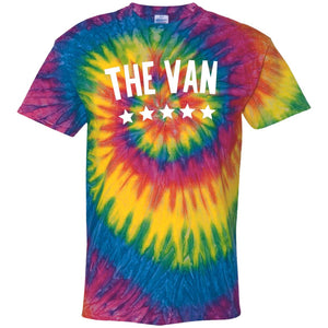 Rainbow Tie-Dye Shaka Shirt, (embroidered white front logo) – Campervan  Coffee